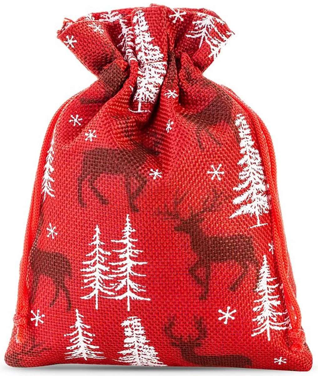 Sacs De Noël Jute - 22 X 30 Cm - 3 Pièces - Sapin De Noël Avec Renne - 100% Naturel - Emballage De Noël Décoration De Décorations De Noël Décorations De Noël 3 Sacs De Noël Jute - 22 X 30 Cm - 3 Pièces - Sapin De Noël Avec Renne - 100% Naturel - Emballage De Noël Décoration De Décorations De Noël Décorations De Noël