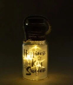 NOËL - Star Lights - Le Bonheur Est La Clé Du Succès - Dans Un Coffret Cadeau Avec Ruban Coloré -Decoris Boutique 1034x1200 1