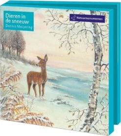 Bekking & Blitz - Dossier De Cartes De Vœux De Noël - Avec Enveloppes - Hiver - Neige - Animaux Dans La Neige - Dennis Meijering - Natuurmonumenten -Decoris Boutique 1067x1200 3