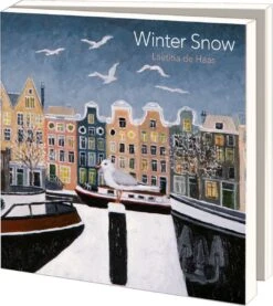 Bekking & Blitz - Pochette De Cartes De Noël - Set De Cartes De Noël - Cartes De Musée - Cartes D'art - 10 Pièces - Y Compris Les Enveloppes - Design Uniek - Hiver - Neige - Neige D'hiver - Laetitia De Haas