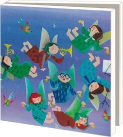 Bekking & Blitz - Pochette De Cartes De Noël - Set De Cartes De Noël - Cartes D'art - 10 Pièces - Y Compris Les Enveloppes - Design Uniek - Noël - Noëlle Smit