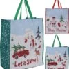 Sac De Noël 49 X 45 Cm - Set De 2 - Vert Et Rouge - Sac Robuste - Sac Cadeau - Sac Shopping -Decoris Boutique 1088x1200