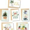 Partizzle 24x Cartes De Noël De Luxe Avec Enveloppes Set - Send Nice Cartes De Vœux - Cartes Postales Noël 2022 - 15x10 Cm 2 Partizzle 24x Cartes De Noël De Luxe Avec Enveloppes Set - Send Nice Cartes De Vœux - Cartes Postales Noël 2022 - 15x10 Cm -Decoris Boutique 1116x1200