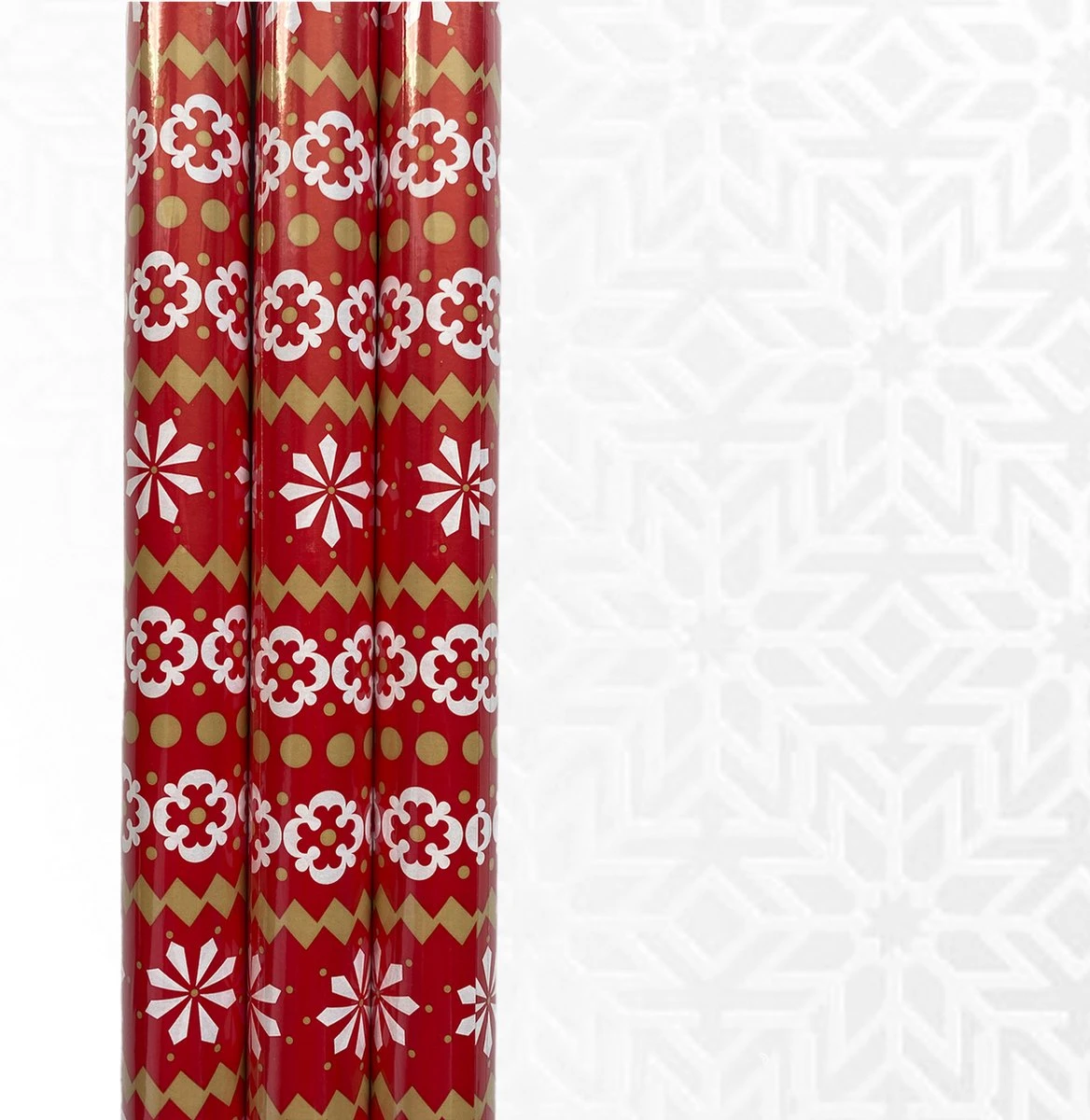 CADEAUX DE FÊTE Papier Papier Cadeau – Papier Cadeau – 200 X 70cm – 3 Rouleaux – Noël – Emballage Cadeau Luxe – ROUGE 3 CADEAUX DE FÊTE Papier Papier Cadeau – Papier Cadeau – 200 X 70cm – 3 Rouleaux – Noël – Emballage Cadeau Luxe – ROUGE