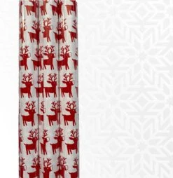 CADEAUX DE FÊTE Papier Papier Cadeau – Papier Cadeau – 200 X 70cm – 3 Rouleaux – Noël – Papier Cadeau Luxe – BLANC