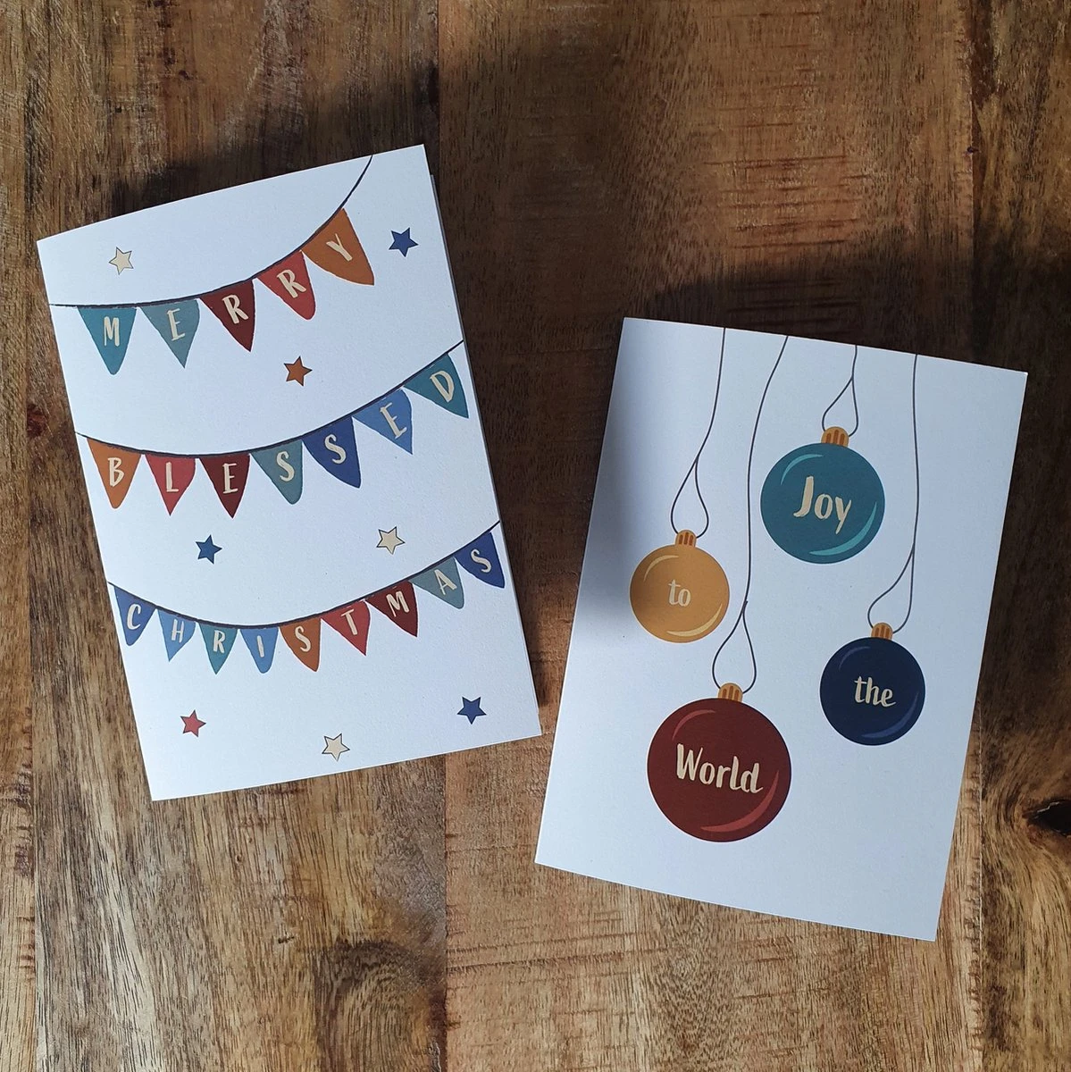 Cartes De Noël Chrétiennes Durables - Noël - 10 Cartes Avec Enveloppes écologiques - 5 X 2 Modèles - Joyeux Noël Blessed - Joy To The World - Faith Lifeline 7 Cartes De Noël Chrétiennes Durables - Noël - 10 Cartes Avec Enveloppes écologiques - 5 X 2 Modèles - Joyeux Noël Blessed - Joy To The World - Faith Lifeline – Image 5