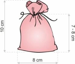 Sacs En Organza Décorations De Noël De Noël Décoration De Noël Emballage De Cadeau De Noël | Wit Avec Des étoiles Rouges | 8 X 10 Cm | 10 Pièces | Sacs Cadeaux Sacs Cadeaux Sacs Bonbons Sacs -Decoris Boutique 1200x1029 2