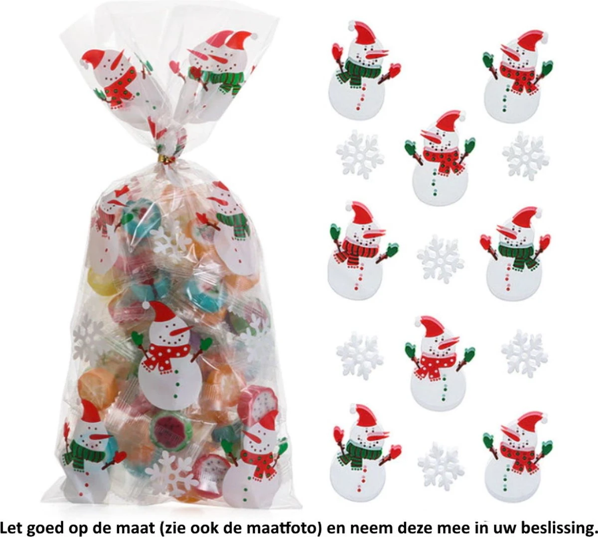 25x Sacs De Noël Bonhomme De Neige Neige 12,5 X 27,5 Cm - Noël - Snowman De Neige - Neige - Cristal De Glace - Cellophane Sacs Cadeaux En Plastique - Sacs à Bonbons - Sacs à Biscuits - Biscuit - Sacs à Biscuits 3 25x Sacs De Noël Bonhomme De Neige Neige 12,5 X 27,5 Cm - Noël - Snowman De Neige - Neige - Cristal De Glace - Cellophane Sacs Cadeaux En Plastique - Sacs à Bonbons - Sacs à Biscuits - Biscuit - Sacs à Biscuits