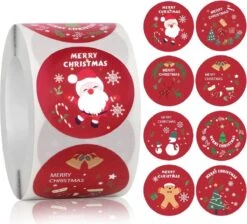 50 X Sacs De Noël En Papier / Sacs De Transport De Noël / Sacs De Noël "Red Elk" Avec Oreilles Plates 18 X 8 X 22 Cm -Decoris Boutique 1200x1090 3