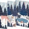2 Packs De 5 Cartes De Noël Cerf Dans Les Bois, Roger La Borde, 3 Cartes De Noël Luxe Bataille Et Prédécoupées Deer Dans Les Bois 2 2 Packs De 5 Cartes De Noël Cerf Dans Les Bois, Roger La Borde, 3 Cartes De Noël Luxe Bataille Et Prédécoupées Deer Dans Les Bois -Decoris Boutique 1200x1137