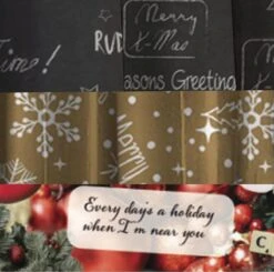 6x Rouleaux De Papier D'emballage De Noël /papier D'emballage Cadeau, Diverses Impressions 2,5 0 0,7 Mètres - Cadeau De Noël/Emballage Cadeau De Noël - Papier D'emballage De Noël