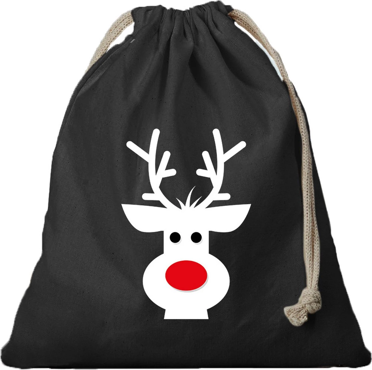 6x Sac Cadeau Renne De Noël Noir Avec Cordon De Serrage - Sac En Coton / Jute - Sacs D'emballage Cadeau De Noël 3 6x Sac Cadeau Renne De Noël Noir Avec Cordon De Serrage - Sac En Coton / Jute - Sacs D'emballage Cadeau De Noël