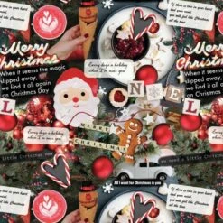 6x Rouleaux De Papier D'emballage De Noël /papier D'emballage Cadeau, Diverses Impressions 2,5 0 0,7 Mètres - Cadeau De Noël/Emballage Cadeau De Noël - Papier D'emballage De Noël 9 6x Rouleaux De Papier D'emballage De Noël /papier D'emballage Cadeau, Diverses Impressions 2,5 0 0,7 Mètres - Cadeau De Noël/Emballage Cadeau De Noël - Papier D'emballage De Noël -Decoris Boutique 1200x1200 107