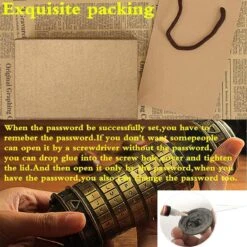 Da Vinci Code Mini Cryptex Puzzle En Puzzle Pour Noël, Saint Valentin Et Anniversaire, Amis Et Connaissances -Decoris Boutique 1200x1200 114