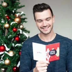 Partizzle 48x Jolies Cartes De Noël Avec Enveloppes Set - Envoyer Des Cartes De Cartes De Vœux De Luxe - Cartes Postales Noël 2022 - 15x10 Cm -Decoris Boutique 1200x1200 17