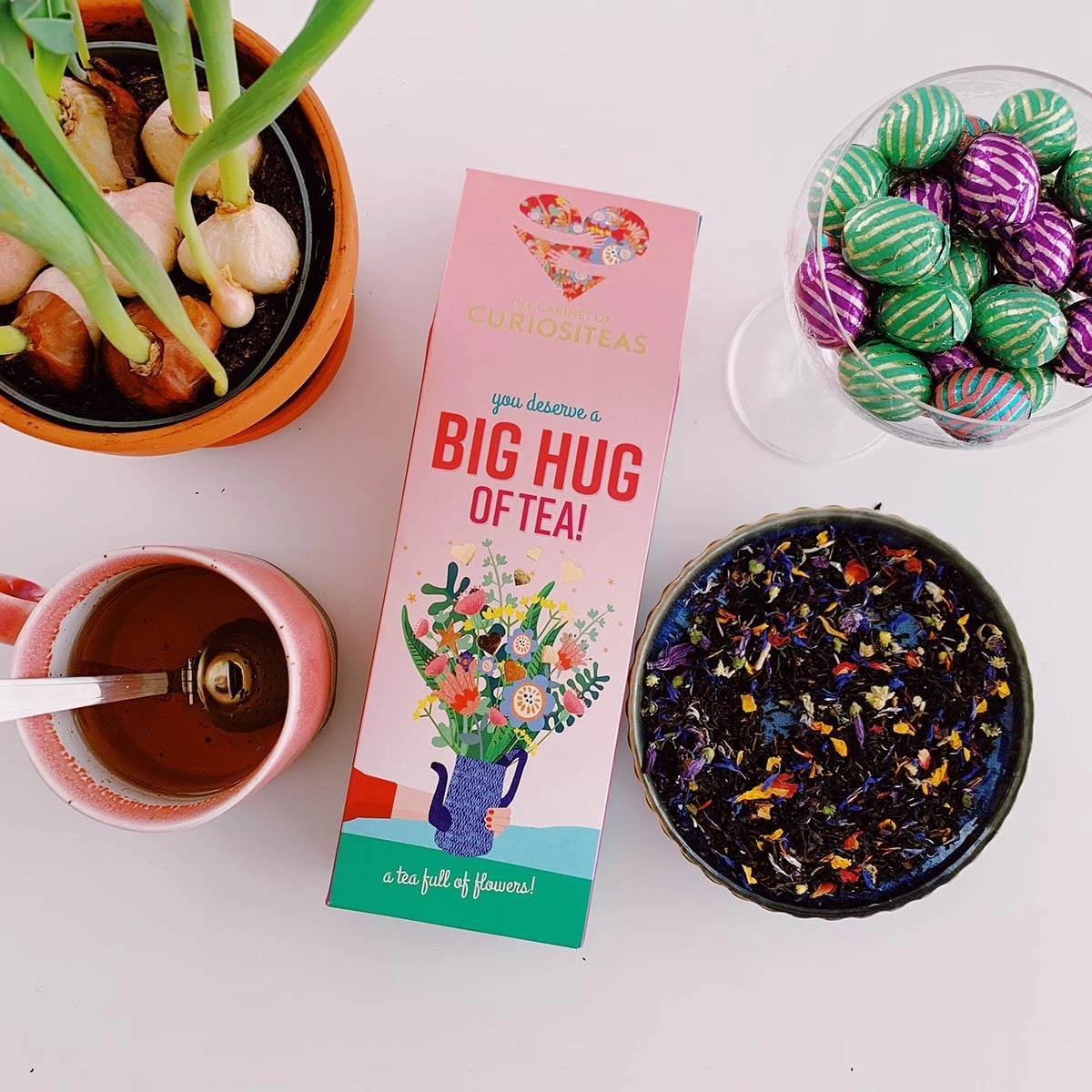 Coffret Cadeau Chaud Câlin - Cadeau De Noël - Paquet De Noël - Paquet De Thé - Cadeau De Noël - Cadeau D'amour 4 Coffret Cadeau Chaud Câlin - Cadeau De Noël - Paquet De Noël - Paquet De Thé - Cadeau De Noël - Cadeau D'amour – Image 2