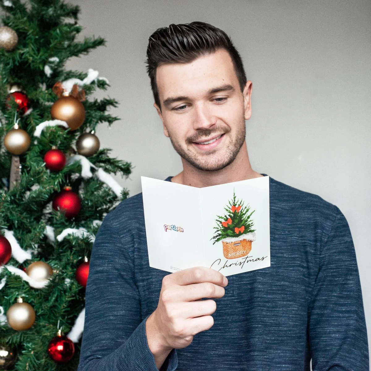 Partizzle 24x Cartes De Noël De Luxe Avec Enveloppes Set - Send Nice Cartes De Vœux - Cartes Postales Noël 2022 - 15x10 Cm 8 Partizzle 24x Cartes De Noël De Luxe Avec Enveloppes Set - Send Nice Cartes De Vœux - Cartes Postales Noël 2022 - 15x10 Cm – Image 7