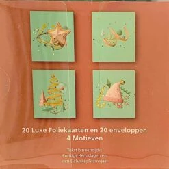 12 Cartes De Noël De Luxe 3D Avec Enveloppes|2 Modèles |Carte De Noël - Carte De Noël Avec Enveloppe - Carte De Voeux - Cadeau De Noël - Carte Générale - Fête - Set De 12 Pièces -Decoris Boutique 1200x1200 41