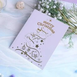 Popcards Cartes De Noël Popup - Carte De Noël Sapin De Noël Doré Avec Décorations Brillantes Carte Pop-up Carte De Voeux 3D -Decoris Boutique 1200x1200 51