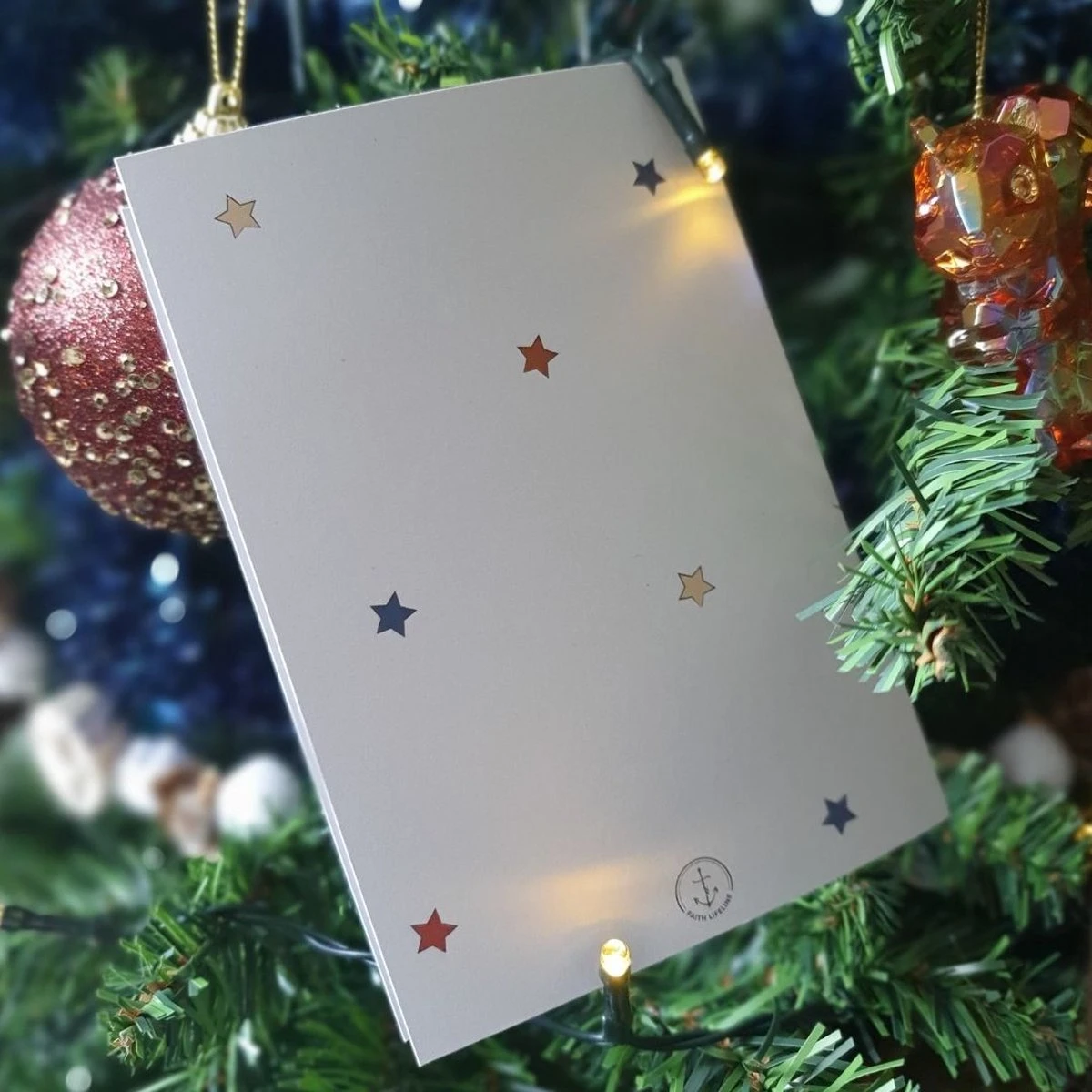 Cartes De Noël Chrétiennes Durables - Noël - 10 Cartes Avec Enveloppes écologiques - 5 X 2 Modèles - Joyeux Noël Blessed - Joy To The World - Faith Lifeline 5 Cartes De Noël Chrétiennes Durables - Noël - 10 Cartes Avec Enveloppes écologiques - 5 X 2 Modèles - Joyeux Noël Blessed - Joy To The World - Faith Lifeline – Image 3