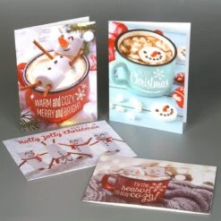 72 Cartes De Vœux De Vacances De Noël Avec Enveloppes Pour La Saison De Noël D'hiver Cartes De Joyeux Noël, Collection D'animaux D'hiver, Cartes-cadeaux D'hiver -Decoris Boutique 1200x1200 70