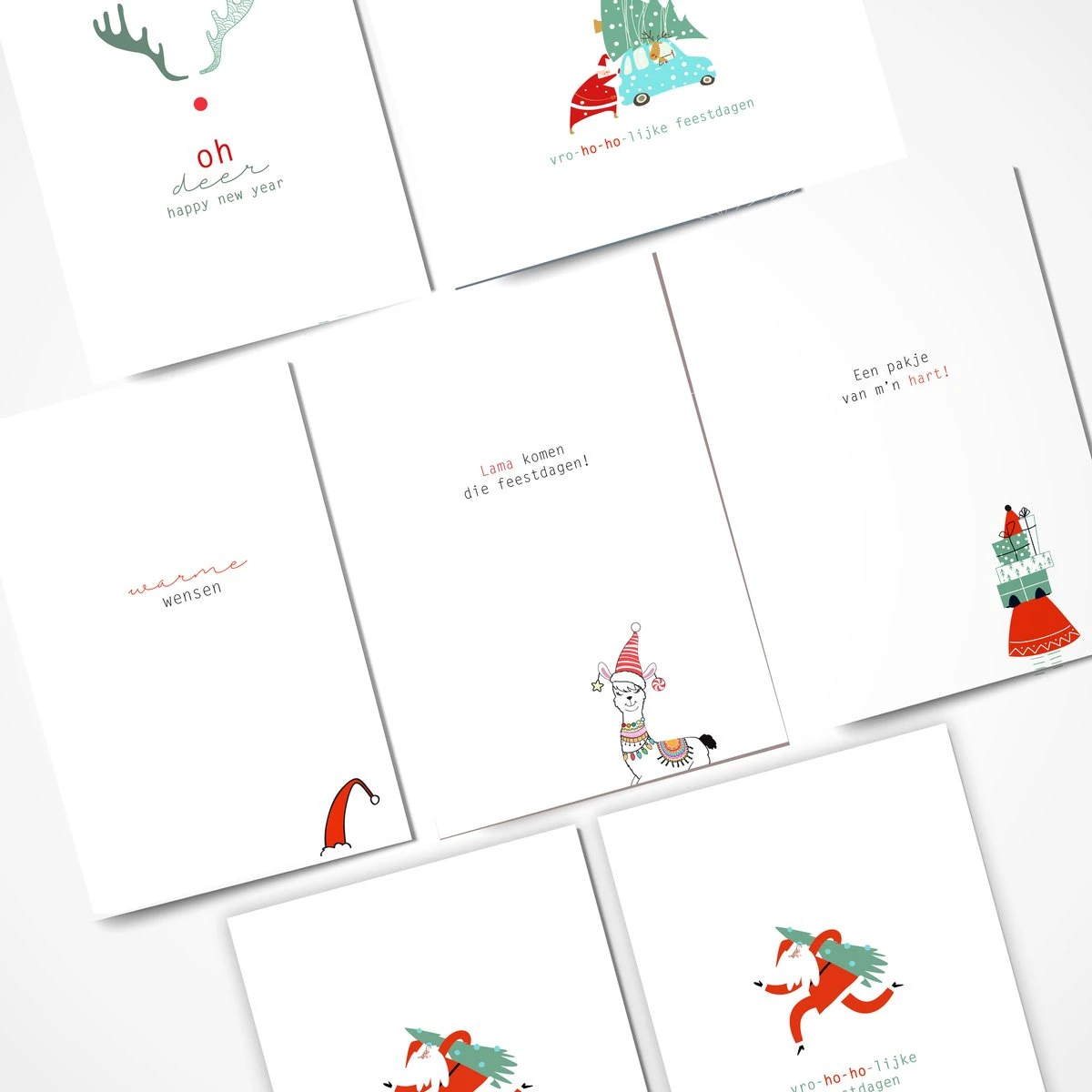 12x Cartes De Noël Et Du Nouvel An à La Mode, Y Compris Enveloppe - Jeu De Cartes - Cartes Avec Texte - Cartes De Noël De Luxe 9 12x Cartes De Noël Et Du Nouvel An à La Mode, Y Compris Enveloppe - Jeu De Cartes - Cartes Avec Texte - Cartes De Noël De Luxe – Image 7