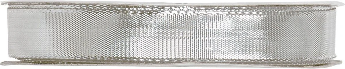 2x Rubans Décoratifs Hobby/ Décoration Argent Métallique Avec Paillettes 9 Mm X 25 Mètres - Noël - Rubans Cadeaux Rubans Satin / Rubans Argent 5 2x Rubans Décoratifs Hobby/ Décoration Argent Métallique Avec Paillettes 9 Mm X 25 Mètres - Noël - Rubans Cadeaux Rubans Satin / Rubans Argent – Image 3