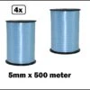 4x Ruban à Friser Bleu Clair 5mm X 500 Mètres Ruban à Friser Noël Thème Fête Décoration Cadeau Cadeau Ruban Anniversaire -Decoris Boutique 1200x573