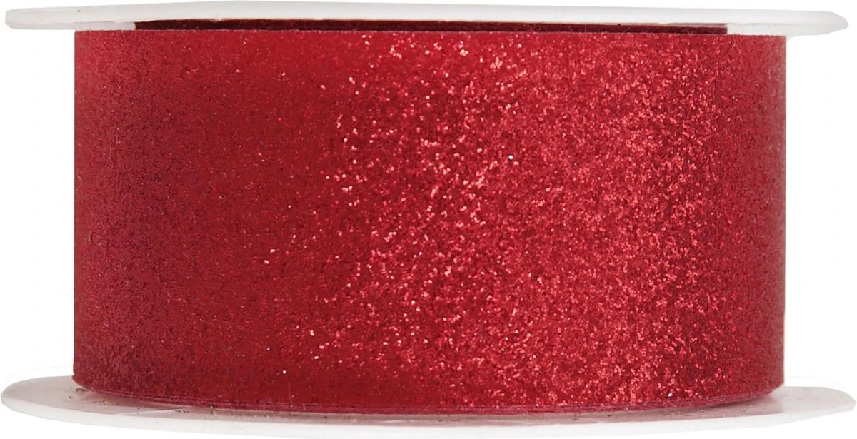 3x Hobby/ Décoration Rubans Décoratifs Rouges Avec Paillettes 3 Cm / 30 Mm X 5 Mètres - Noël - Rubans Cadeaux Rubans / Rubans En Satin 5 3x Hobby/ Décoration Rubans Décoratifs Rouges Avec Paillettes 3 Cm / 30 Mm X 5 Mètres - Noël - Rubans Cadeaux Rubans / Rubans En Satin – Image 3