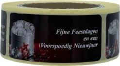 Autocollants De Noël 150 Pièces - Joyeuses Fêtes - étiquette De Noël - Sceau D'étanchéité - Emballages Argentés - Emballage Chic