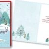 Cartes Lannoo • Cartes De Noël Doubles De Luxe • 6 Pièces • Estampage à La Feuille Goudor • Gaufrage/gaufrage • Noël Et Nouvel An • (6 X €2.95)