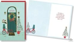Cartes Lannoo • Cartes De Noël Doubles De Luxe • 6 Pièces • Estampage à La Feuille Goudor • Gaufrage/gaufrage • Meilleurs Vœux • (6 X €2.95)