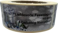 Autocollants De Noël 150 Pièces - Vacances Aimantes - étiquette De Noël - Sceau D'étanchéité - Cadeaux Argent - Emballage Chic