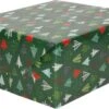 2x Rouleaux De Papier Cadeau Noël /papier Cadeau Vert Foncé/arbres Colorés 2,5 0 0,7 Cm - Papier De Luxe Qualité Papier Noël - Noël -Decoris Boutique 1200x729 3