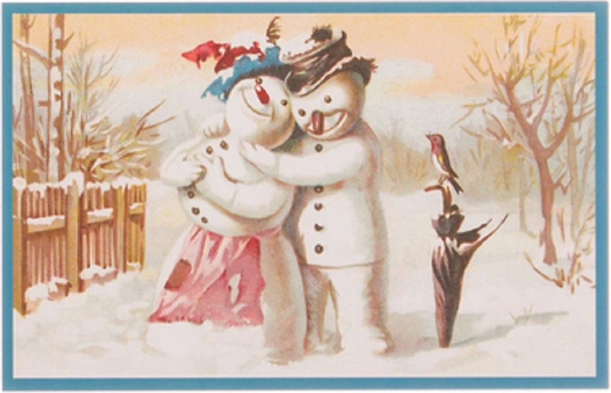 Cartes De Noël Nostalgiques - 8 Pièces - SB - Images Vintage Classiques - Hiver - Neige - Festive - Tour De L'année - Cartes De Noël Anciennes Brocante 4 Cartes De Noël Nostalgiques - 8 Pièces - SB - Images Vintage Classiques - Hiver - Neige - Festive - Tour De L'année - Cartes De Noël Anciennes Brocante – Image 2