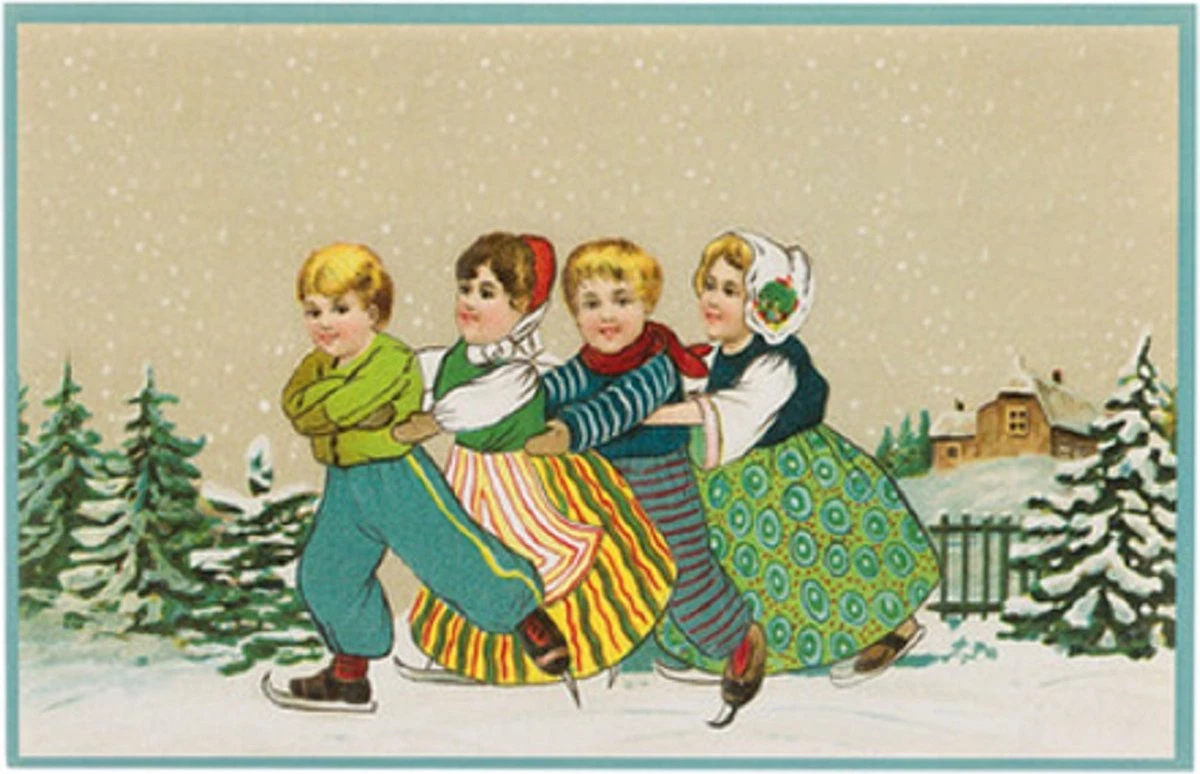 Cartes De Noël Nostalgiques - 8 Pièces - SB - Images Vintage Classiques - Hiver - Neige - Festive - Tour De L'année - Cartes De Noël Anciennes Brocante 5 Cartes De Noël Nostalgiques - 8 Pièces - SB - Images Vintage Classiques - Hiver - Neige - Festive - Tour De L'année - Cartes De Noël Anciennes Brocante – Image 3