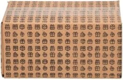 Emballage Cadeau Boîte D'expédition Simple Vague - 20 X 15 X 10 Cm | Coffret De Noël | Boite Cadeau | Boîte-cadeau | Marron