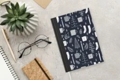 Carnet - Cahier - Motifs - Noël - Arbres - Carnet - Taille A5 - Bloc-notes - Noël - Cadeau - Cadeau De Noël Pour Hommes, Femmes Et Enfants -Decoris Boutique 1200x800 1005