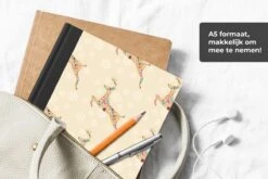 Carnet - Carnet - Arc-en-ciel - Renne - Cadeau De Noël - Motifs - Noël - Carnet - Format A5 - Bloc-notes - Noël - Cadeau - Cadeau De Noël Homme, Femme Et Enfant -Decoris Boutique 1200x800 1031