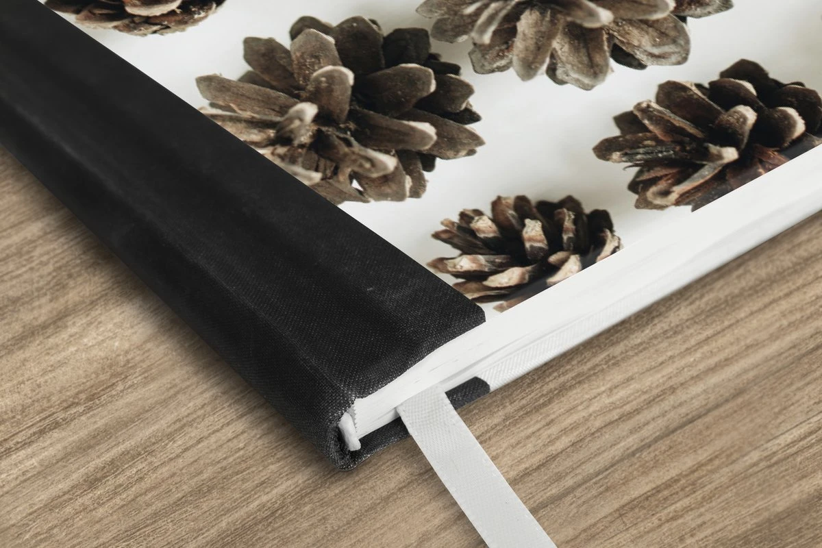 Carnet - Cahier - Pommes De Pin - Hiver - Wit - Carnet - Format A5 - Bloc-notes - Noël - Cadeau - Cadeau De Noël Pour Homme, Femme Et Enfant 4 Carnet - Cahier - Pommes De Pin - Hiver - Wit - Carnet - Format A5 - Bloc-notes - Noël - Cadeau - Cadeau De Noël Pour Homme, Femme Et Enfant – Image 2