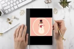 Carnet - Cahier - Bonhomme De Neige - Citations - Noël - Joyeux Noël - Rose - Hiver - Carnet - Format A5 - Bloc-notes - Noël - Cadeau - Cadeau De Noël Pour Hommes, Femmes Et Enfants -Decoris Boutique 1200x800 106