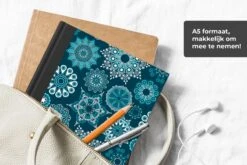 Carnet - Cahier - Flocon De Neige - Luxe - Blauw - Argent - Design - Carnet - Format A5 - Bloc-notes - Noël - Cadeau - Cadeau De Noël Pour Hommes, Femmes Et Enfants -Decoris Boutique 1200x800 1097