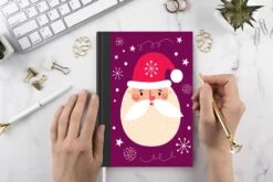 Cahier - Cahier D'écriture - Noël - Père Noël - Neige - Noël - Cahier - Format A5 - Bloc-notes - Cadeaux Sinterklaas - Cadeaux Pour Enfants - Cadeaux Chaussures - Petits Cadeaux -Decoris Boutique 1200x800 1110
