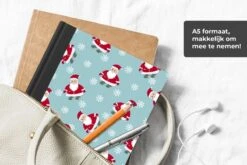 Carnet - Carnet - Père Noël - Flocon De Neige - Motifs - Noël - Carnet - Format A5 - Bloc-notes - Noël - Cadeau - Cadeau De Noël Pour Hommes, Femmes Et Enfants -Decoris Boutique 1200x800 1123