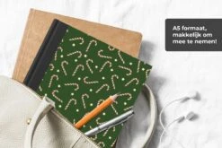 Carnet - Cahier - Noël - Motifs - Canne En Bonbon - Étoiles - Carnet - Format A5 - Bloc-notes - Noël - Cadeau - Cadeau De Noël Pour Hommes, Femmes Et Enfants -Decoris Boutique 1200x800 1146