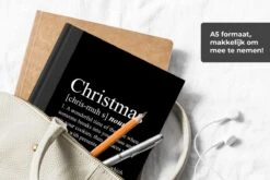Cahier - Cahier D'écriture - Noël - Dictionnaire - Proverbes - Citations - Définition De Noël - Cahier - Format A5 - Bloc-notes - Cadeaux Saint-Nicolas - Distribution De Cadeaux Pour Enfants - Cadeaux Chaussures - Petits Cadeaux -Decoris Boutique 1200x800 1157