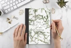 Carnet - Cahier - Hiver - Citation - Branches - Carnet - Format A5 - Bloc-notes - Noël - Cadeau - Cadeau De Noël Pour Hommes, Femmes Et Enfants -Decoris Boutique 1200x800 1167