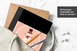 Carnet - Cahier - Bonhomme De Neige - Citations - Noël - Joyeux Noël - Rose - Hiver - Carnet - Format A5 - Bloc-notes - Noël - Cadeau - Cadeau De Noël Pour Hommes, Femmes Et Enfants -Decoris Boutique 1200x800 1185