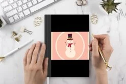 Carnet - Cahier - Bonhomme De Neige - Citations - Noël - Joyeux Noël - Rose - Hiver - Carnet - Format A5 - Bloc-notes - Noël - Cadeau - Cadeau De Noël Pour Hommes, Femmes Et Enfants -Decoris Boutique 1200x800 1187