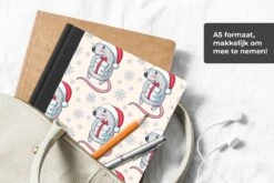 Cahier - Cahier D'écriture - Rat - Cadeau De Noël - Enfants - Noël - Patrons - Cahier - Format A5 - Bloc-notes - Cadeaux Sinterklaas - Cadeaux Pour Enfants - Cadeaux Chaussures - Petits Cadeaux -Decoris Boutique 1200x800 120